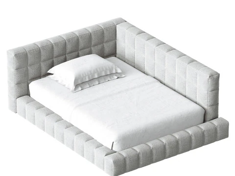 Baldwin Lounge Corner Bed 3D Model