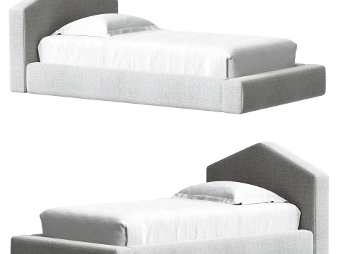 Letto per bambini Tucker Brown di Jeremiah Brent Modello 3D