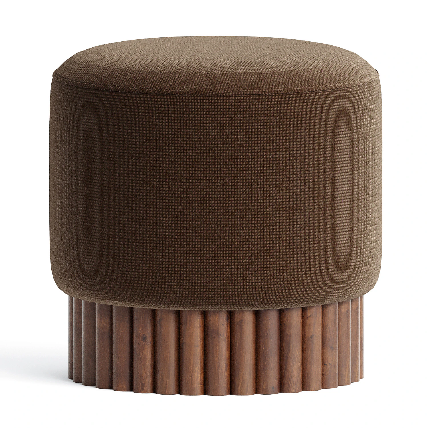 LOTO Pouf in Linen by Peca 3D Model .c4d .max .obj .3ds .fbx .stl .blend 