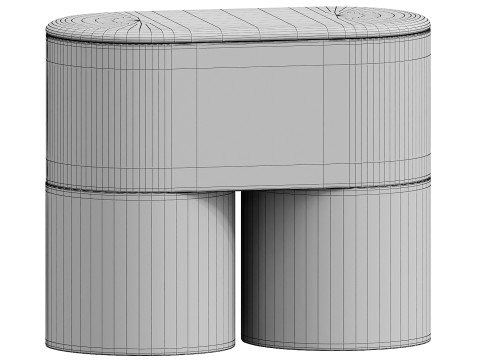 Fin-Nachttisch 3D Modell