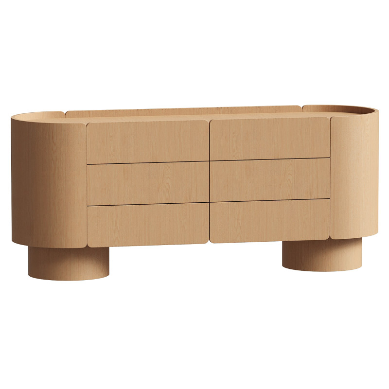 Raphael Dresser 3D Model .c4d .max .obj .3ds .fbx .stl .blend 