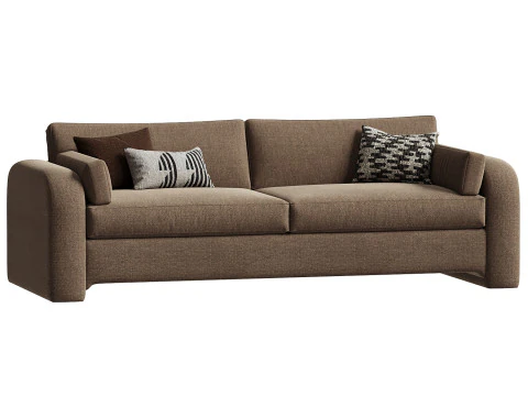 Tate Sofa 98 3D Model