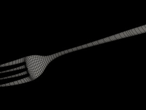 great fork model 3D 모델