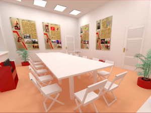army room 3D Model