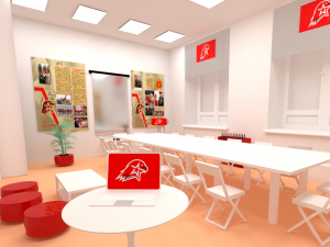 army room 3D Model