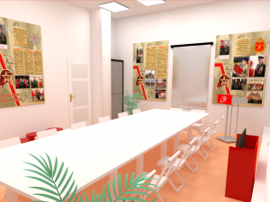 army room 3D Model