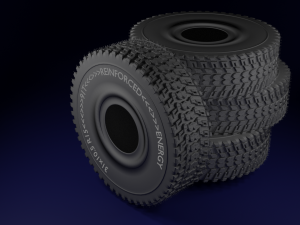 wheel 3Dモデル