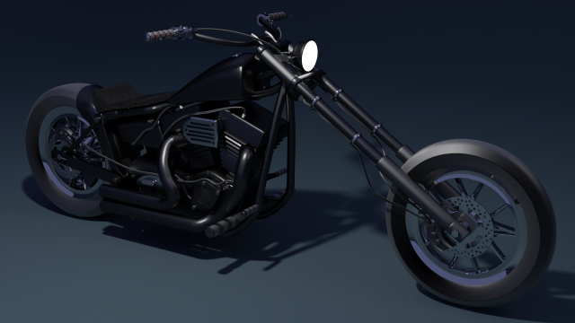 motobike 3D-Modell .c4d .max .obj .3ds .fbx .stl .blend 