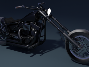motobike Modelo 3D