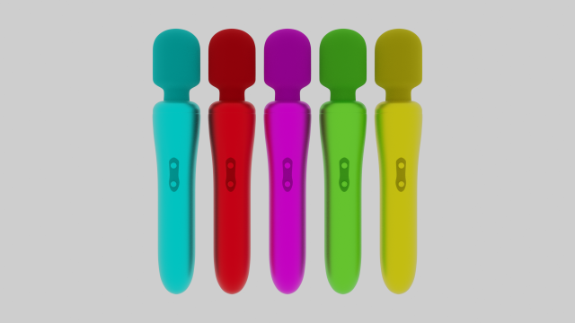 vibrator 3D Model .c4d .max .obj .3ds .fbx .stl .blend 