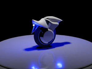 monocycle 3D Model