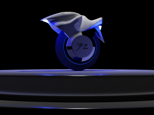 monocycle 3D Model