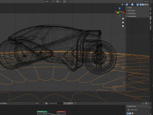 tron bike 3D 모델