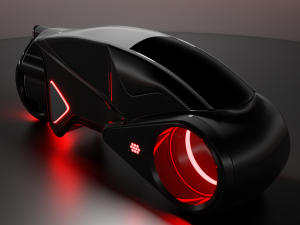 tron bike 3D 모델