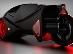 tron bike 3D 모델