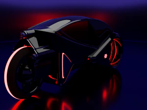 tron bike 3D Model