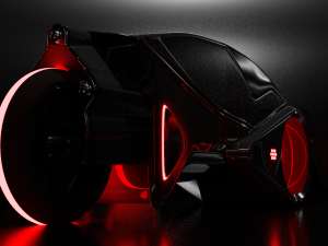 tron bike 3D 모델