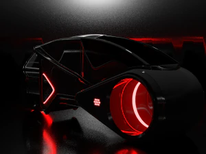 tron bike 3D Model
