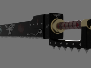 chainsword 3D Model