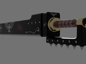 chainsword 3D Model