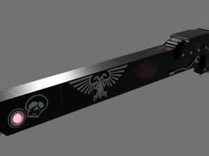 chainsword 3D Model