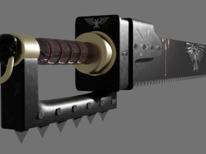 chainsword 3D Model