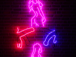 neon sign 3D मॉडल