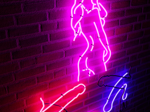neon sign 3Dモデル