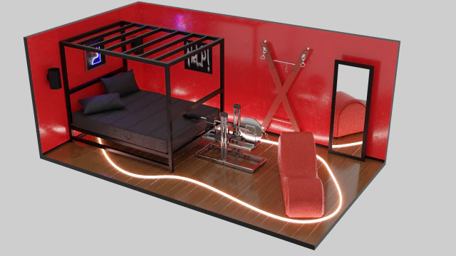 Sala Modelo 3D .c4d .max .obj .3ds .fbx .stl .blend 
