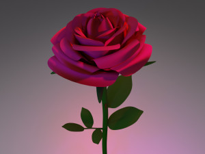 rose 3D Model