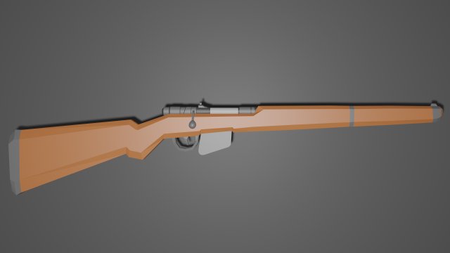 rifle303 british 3D Model .c4d .max .obj .3ds .fbx .stl .blend 