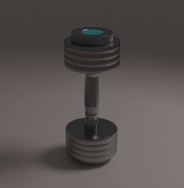dumbbell 3D मॉडल .c4d .max .obj .3ds .fbx .stl .blend