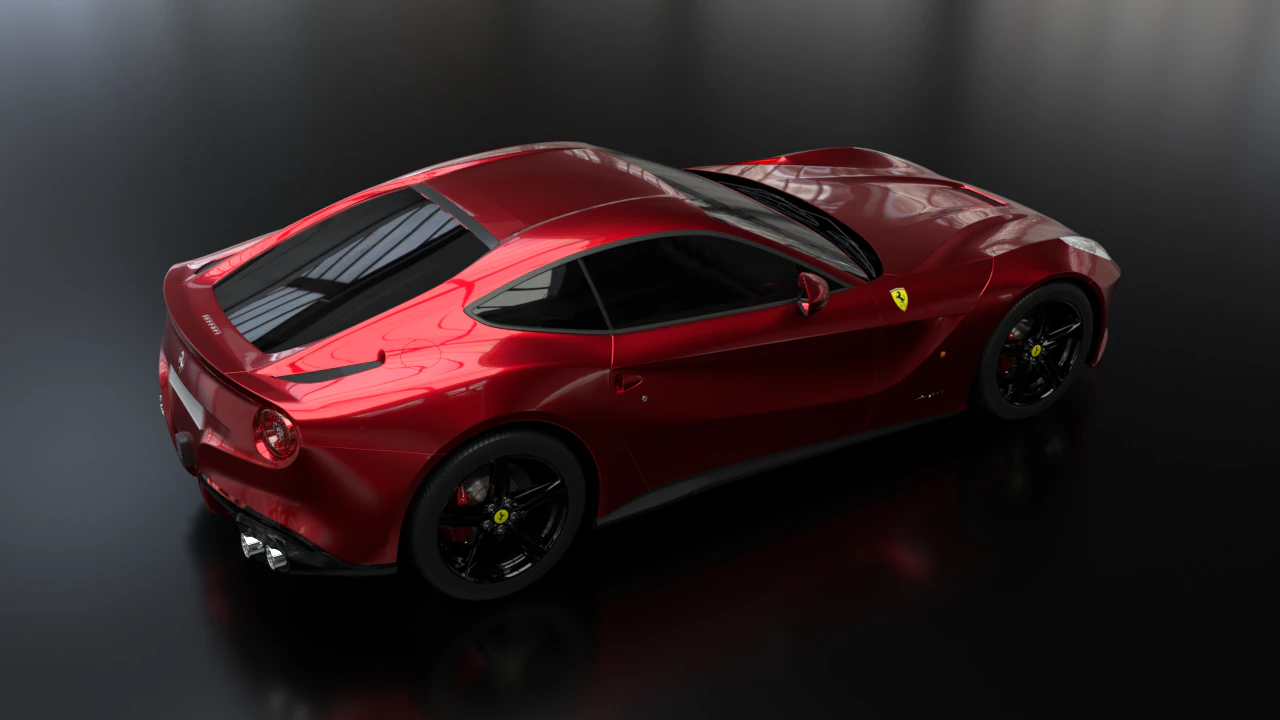 ferrari f12 berlinetta 3D Model .c4d .max .obj .3ds .fbx .stl .blend