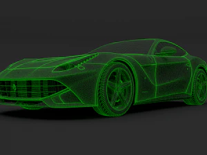 ferrari f12 berlinetta 3D Model