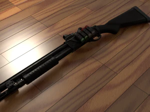 Remington 870 Modello 3D