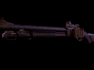 remingtona 870 Model 3D