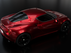 alfa romeo 4c type 960 Modelo 3D