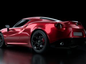 alfa romeo 4c type 960 3D Model