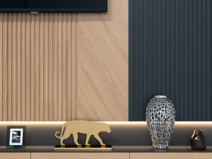 tv wall Modelo 3D