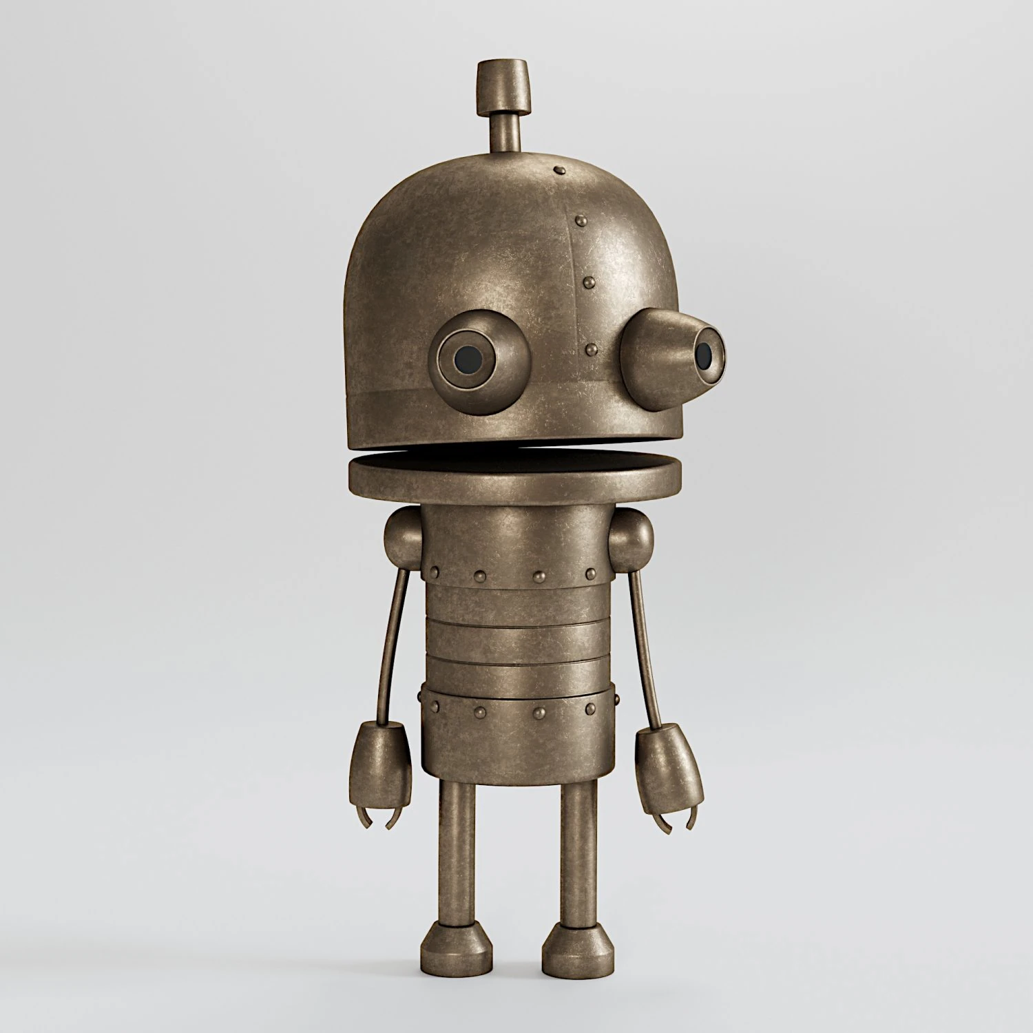 3d joseph from machinarium model 3D Model .c4d .max .obj .3ds .fbx .stl .blend