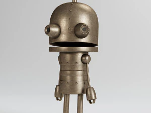 3d joseph from machinarium model 3D Model