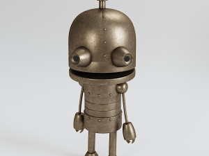 3d joseph from machinarium model 3D Model