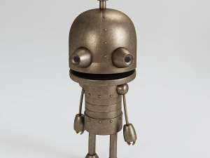3d joseph from machinarium model 3D Model