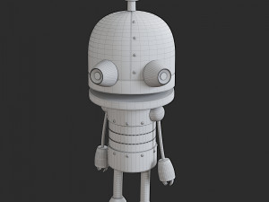 3d joseph from machinarium model 3D Model