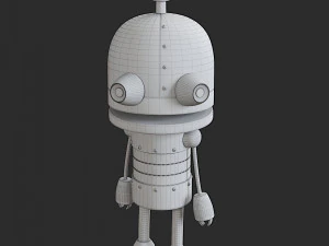 3d joseph from machinarium model 3D Model