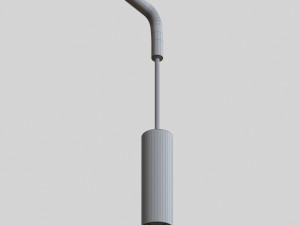 pendant lamp delight axo light liaison m1 black - gold 3D 模型