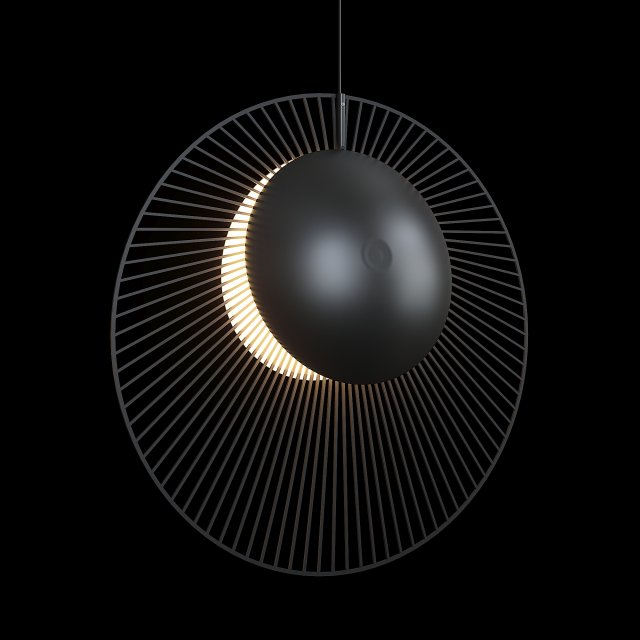 pendant lamp jewel by romatti 3D Model .c4d .max .obj .3ds .fbx .stl .blend 