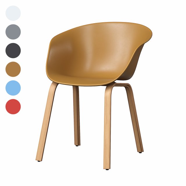 designer chair hale sot by romatti 3D Model .c4d .max .obj .3ds .fbx .stl .blend 