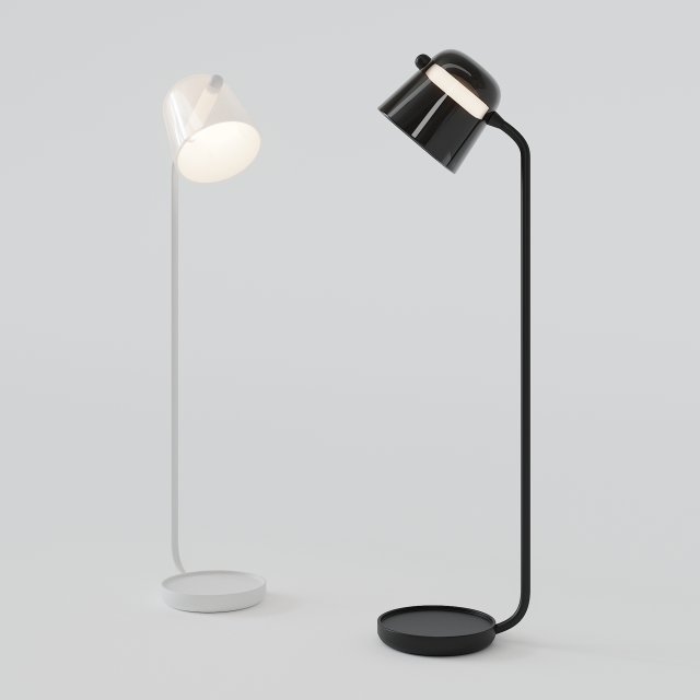 floor lamp mona large by romatti 3D मॉडल .c4d .max .obj .3ds .fbx .stl .blend