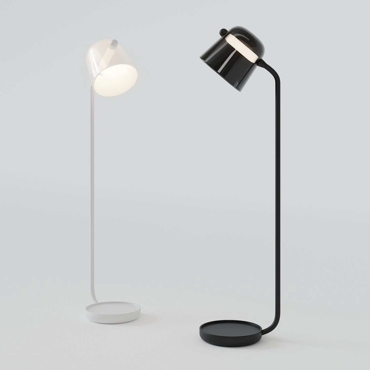 floor lamp mona large by romatti 3D Model .c4d .max .obj .3ds .fbx .stl .blend 